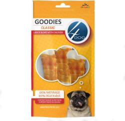 4DOG Recompense Caini 4DOG GOODIES Classic Large Bone with Chicken 120g 120g