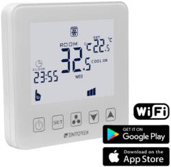 WENTOREX Control FC-1 WiFi digitális fan coil termosztát (3A) (HY08AC-4WiFI)