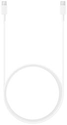 Samsung EP-DX510JWE Type-C to Type-C adatkábel, töltőkábel, fehér (gyári, 5A, 1.8m)