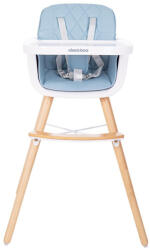 KikkaBoo etetőszék Woody kék