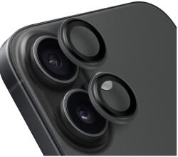 Obal: me Apple iPhone 17 tempered glass kamera védő üvegfólia, fekete (57983127262)