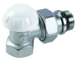 Giacomini visszatérő radiátorszelep sarok 1" műanyag kupakkal (R14X035)