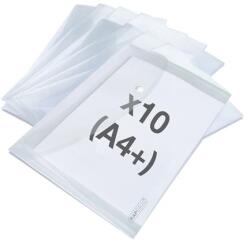 Rapesco Irattartó tasak, A4+, PP, patentos, RAPESCO "Eco", áttetsző (IR1816) - webpapir