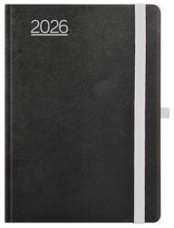 TopTimer Naptár, tervező, A5, napi, TOPTIMER, "Nero", fekete-szürke (NKN021SZU) - webpapir