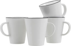 Gimex Linea Line 350 ml bögre fekete vonallal