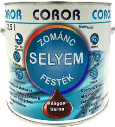 Festék Bázis Coror Selyem Zománc világosbarna 2, 5 L KIFUTÓ (113)