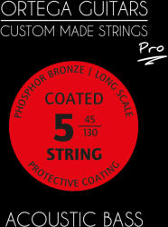 Ortega ABP-5 Acoustic Bass 5 String - Akusztikus Basszusgitár Húrkészlet