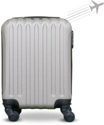 Leonardo Da Vinci LEONARDO DA VINCI Kabinbőrönd XS méret bordázott, kivehető kerékkel - Arany (700_Gold)