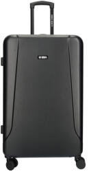 Enrico Benetti Edmonton fekete 4 kerekű nagy bőrönd (Edmonton-L-fekete-21002001-70)