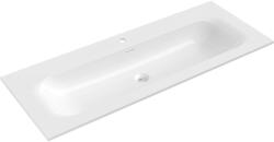 Mexen Vela, beépített mosdó 121 x 46, 5 cm, fényes fehér, 25231200 (25231200)