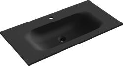 Mexen Vela, beépített mosdó 91 x 46, 5 cm, matt fekete, 25239071 (25239071)