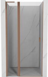 Mexen Mexen, Mexen Mist L Forgóajtó zuhanykabinhoz 100 cm, átlátszó, szálcsiszolt réz - 8A4L-100-000-65-00 (8A4L-100-000-65-00)