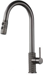 Gamma Taru Pro, magas mosogató csaptelep, grafit, GMA-BTP-GM (GMA-BTP-GM)