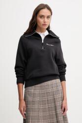 Tommy Hilfiger felső fekete, sima, WW0WW46632 - fekete L