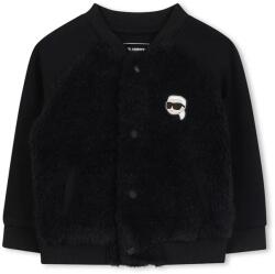 KARL LAGERFELD csecsemő kardigán - fekete 86