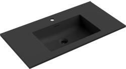 Mexen Otis, beépített mosdó 91 x 46, 5 cm, matt fekete, 25189071 (25189071)