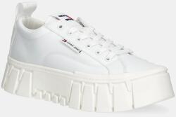 Tommy Hilfiger sportcipő FLATFORM SNEAKER NYLON fehér, EN0EN02793 - fehér Női 40