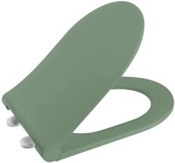 SAPHO Sapho, BRILLA WC-ülőke, SLIM, lágyan záródó, zöld szőnyeggel, 100787-128 (100787-128)