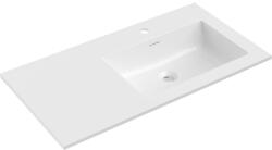 Mexen Otis, beépített mosdó 91 x 46, 5 cm, jobb oldali, fényes fehér, 25189000P (25189000P)