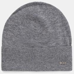 BOSS gyapjú sapka - szürke Univerzális méret - answear - 22 990 Ft