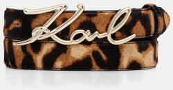 Karl Lagerfeld bőr öv barna, A4W33024 - barna 65