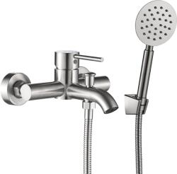 Kuchinox Noia, fali kádcsaptelep kézizuhannyal, szálcsiszolt acél, LAV-BNK_211D (LAV-BNK_211D)