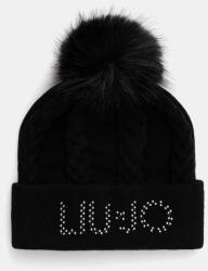 Liu Jo gyapjú sapka fekete, 2F5058. M0300 - fekete Univerzális méret