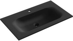 Mexen Vela, beépített mosdó 81 x 46, 5 cm, matt fekete, 25238071 (25238071)