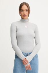 Calvin Klein hosszú ujjú félgarbó nyakú, szürke, LV047D203G - szürke XXS