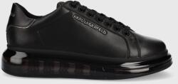 Karl Lagerfeld bőr sportcipő Kapri Kushion - fekete Férfi 44 - answear - 66 980 Ft