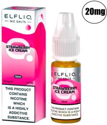 Elf Bar Lichid Elf Bar ELFLIQ Strawberry Ice Cream 20mg 10ml (4895261113943) Lichid rezerva tigara electronica