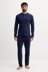 United Colors of Benetton pamut pizsama sima, 3VD04P02W - kék L