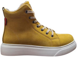 Looke LYSIANE L1256-07 Női téli bokacsizma sárga 39