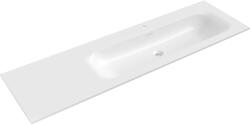 Mexen Vela, beépített mosdó 161 x 46, 5 cm, jobb oldali, fényes fehér, 25231600P (25231600P)