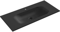 Mexen Vela, beépített mosdó 101 x 46, 5 cm, matt fekete, 25231071 (25231071)