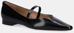 BOSS bőr balerina cipő 50553005 - fekete Női 39