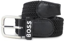 BOSS gyerek öv - fekete 55