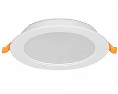 VIVALUX Süllyeszthető LED panel (145 mm - kör) 12W - állítható színhőmérséklet, fehér, IP54 (004755)