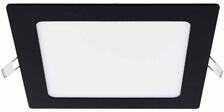 VIVALUX Süllyeszthető LED panel (168 mm - négyzet) 12W - természetes fehér, fekete (004738)