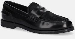 Gant bőr mokaszin Gracelyn - fekete Női 41 - answear - 53 990 Ft