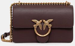 Pinko bőr táska - barna Univerzális méret - answear - 107 990 Ft