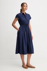 Benetton pamut ruha - sötétkék S - answear - 22 190 Ft