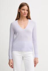 Benetton gyapjú pulóver - lila M - answear - 20 990 Ft