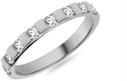  Női karikagyűrű cirkónia kövekkel 2, 6 mm, fehérarany IZKR028A-F-CZ