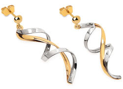 Heratis Forever Spirál alakú, függő fülbevalók, 9K arany kombináció IZ12483LHR