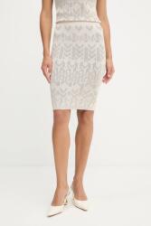 Marciano Guess szoknya BILLIE bézs, mini, ceruza fazonú, 5YGD16 5877Z - bézs S