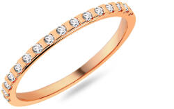  Női karikagyűrű cirkónia kövekkel 1, 4 mm, rosé arany IZKR023R-F-CZ