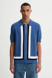 HUGO BOSS gyapjú pulóver 50544906 - kék M