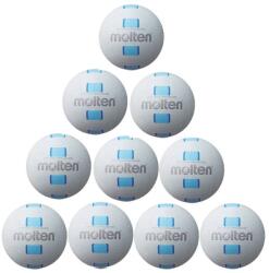 Molten Pachet 10 Mingi Volei Molten S2Y1550 , Cauciuc Soft, O 200 mm, 155 g (10xS2Y1550-WP)