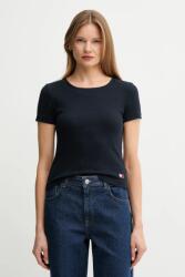 Tommy Hilfiger t-shirt sötétkék, UW0UW06067 - sötétkék S